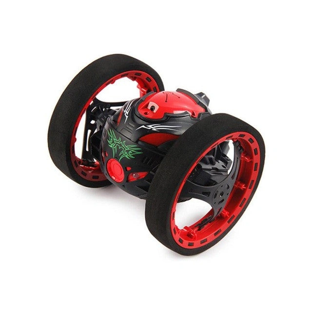SJ88 Bounce Car: Unleash the Jumps! 2.4GHz Speedster! Shockproof Fun Ride! RC Toy for Kids and Adults.